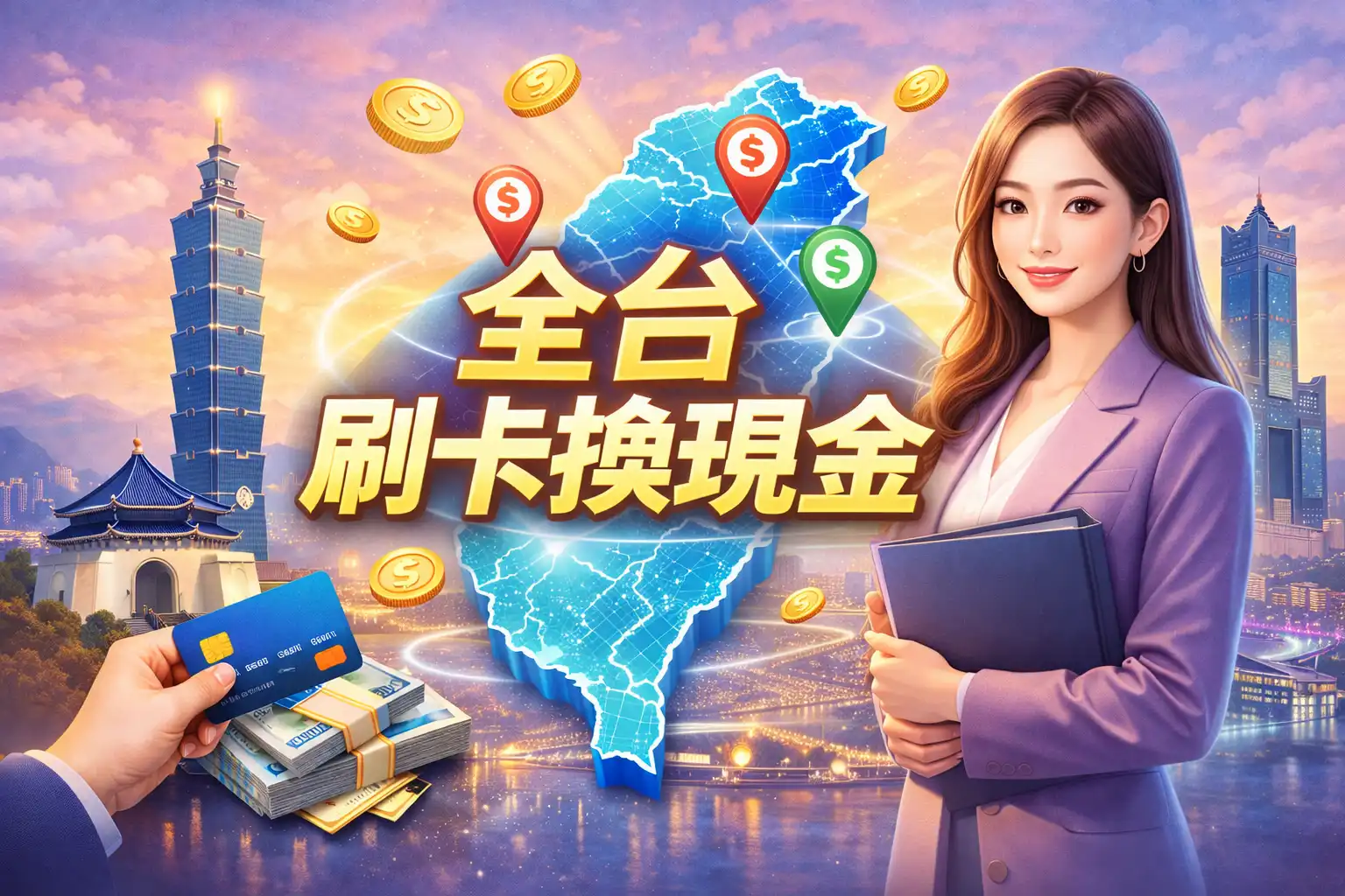 2026 全台實體賣場刷卡換現金據點：台北/台中/高雄現場領現安全流程懶人包